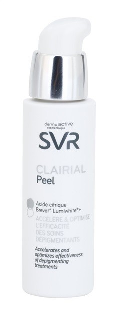 SVR Clairial Peel koncentrált kémiai peeling a sötét foltok ellen  30 ml