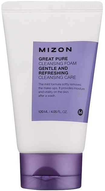Mizon Great Pure tisztító hab az arcra  120 ml