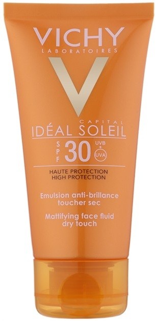 Vichy Capital Soleil védő és mattító fluid arcra SPF 30  50 ml