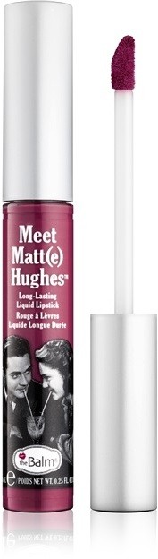 theBalm Meet Matt(e) Hughes hosszantartó folyékony rúzs árnyalat Affectionate 7,4 ml