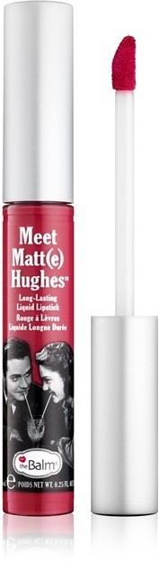 theBalm Meet Matt(e) Hughes hosszantartó folyékony rúzs árnyalat Brilliant 7,4 ml