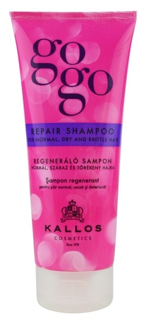 Kallos Gogo megújító sampon száraz és törékeny hajra  200 ml
