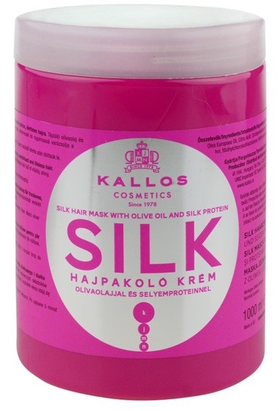 Kallos KJMN maszk száraz és érzékeny hajra  1000 ml