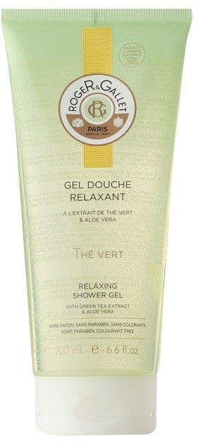 Roger & Gallet Thé Vert gyengéd tusfürdő gél  200 ml