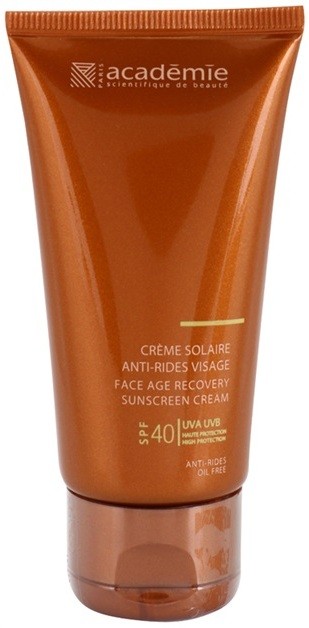 Academie Bronzécran Bőr öregedés elleni napkrém SPF 40  40 ml