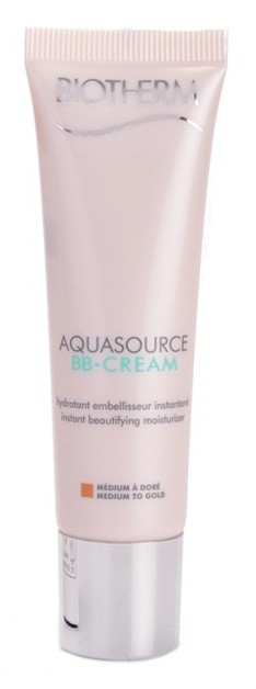 Biotherm Aquasource BB Cream hidratáló BB krém árnyalat Medium to Gold SPF 15  30 ml