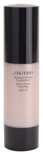 Shiseido Base Radiant Lifting élénkítő lifting make-up SPF 15 árnyalat I60 Natural Deep Ivory 30 ml