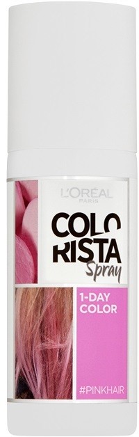 L’Oréal Paris Colorista Spray hajfesték spray -ben árnyalat Pink  75 ml