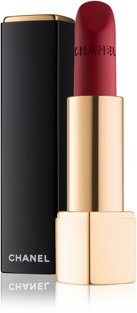 Chanel Rouge Allure Velvet bársonyos rúzs matt hatással árnyalat 58 Rouge Vie  3,5 g