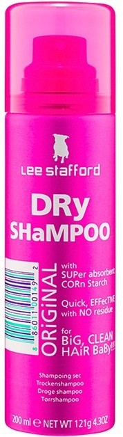 Lee Stafford Styling száraz sampon a  felesleges faggyú felszívódásáért és a haj frissítéséért  200 ml