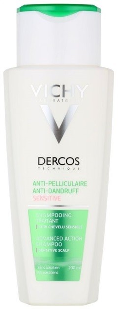 Vichy Dercos Anti-Dandruff nyugtató sampon érzékeny bőrre korpásodás ellen  200 ml