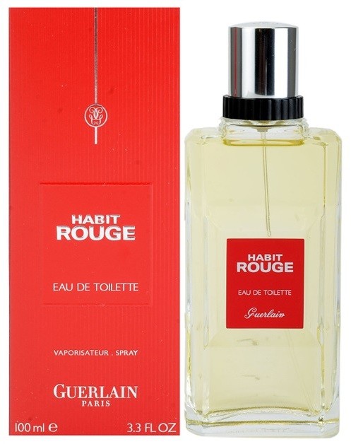 Guerlain Habit Rouge eau de toilette férfiaknak 100 ml