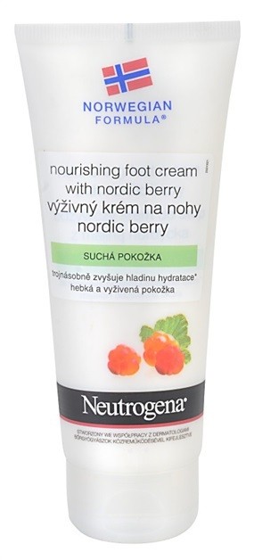 Neutrogena Norwegian Formula® Nordic Berry tápláló krém lábakra  100 ml