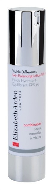 Elizabeth Arden Visible Difference Skin Balancing Lotion  hidratáló fluid SPF 15  49.5 ml