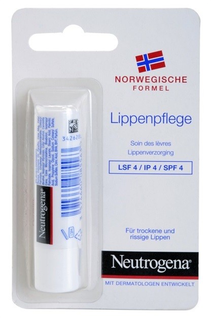 Neutrogena Lip Care ajakbalzsam bliszterrel SPF 4  4,8 g