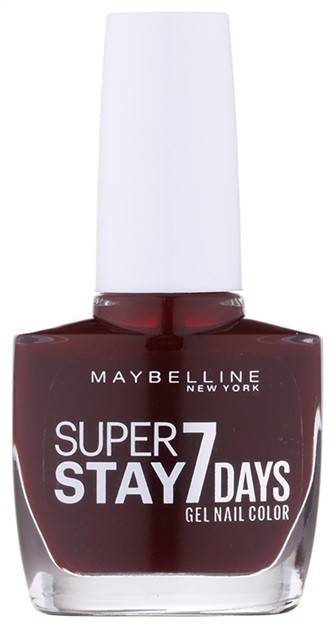 Maybelline Forever Strong Super Stay 7 Days körömlakk árnyalat 287 Rouge Couture 10 ml