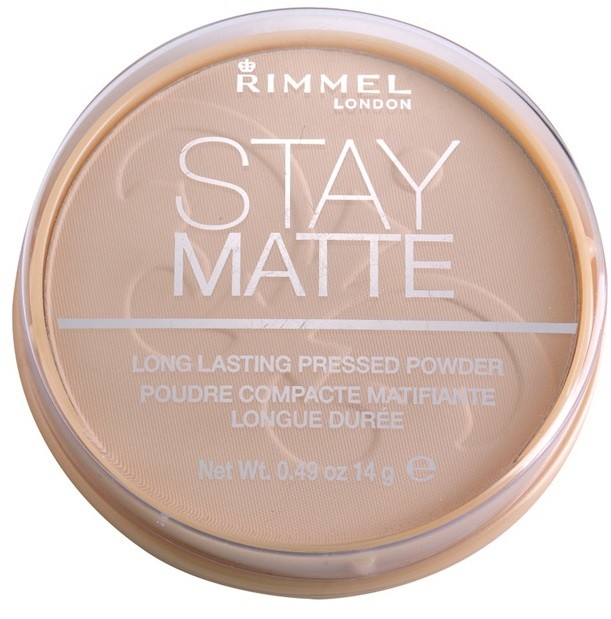 Rimmel Stay Matte púder árnyalat 009 Amber  14 g