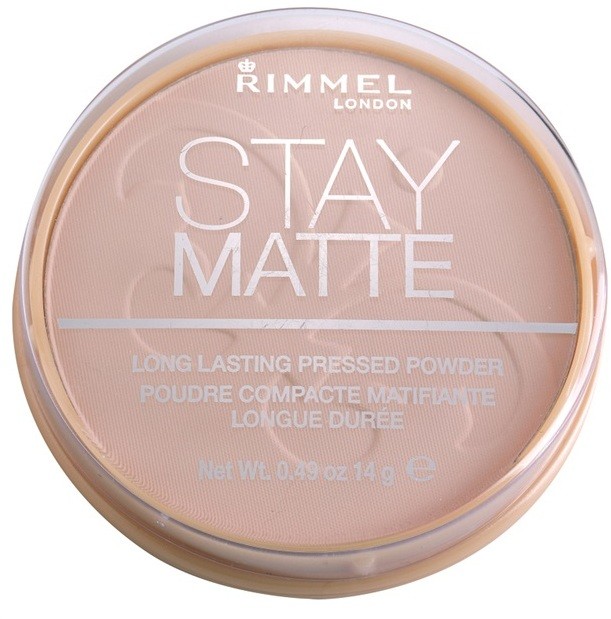 Rimmel Stay Matte púder árnyalat 002 Pink Blossom  14 g