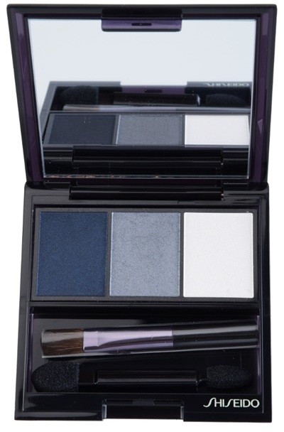 Shiseido Eyes Luminizing Satin trio szemhéjfesték  árnyalat GY 901 Snow Shadow 3 g