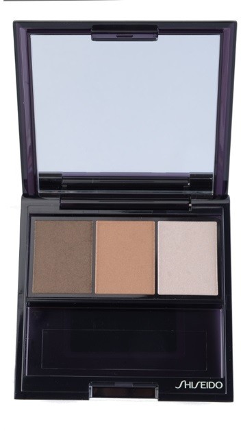 Shiseido Eyes Luminizing Satin trio szemhéjfesték  árnyalat BR 307 Strata 3 g