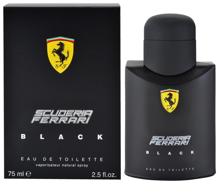 Ferrari Scuderia Ferrari Black eau de toilette férfiaknak 75 ml