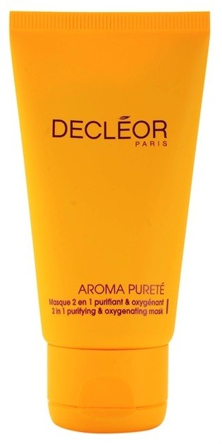 Decléor Aroma Pureté tisztító és oxigenizáló maszk 2 az 1-ben  50 ml