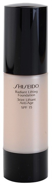 Shiseido Base Radiant Lifting élénkítő lifting make-up SPF 15 árnyalat O40 Natural Fair Ochre 30 ml