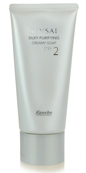 Sensai Silky Purifying Step Two krémes szappan normál és száraz bőrre  125 ml