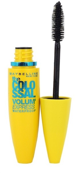 Maybelline Volum’ Express The Colossal vízálló szempillaspirál dús hatásért árnyalat Black 10 ml