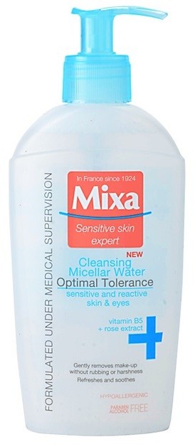 MIXA 24 HR Moisturising tisztító micelláris víz  200 ml