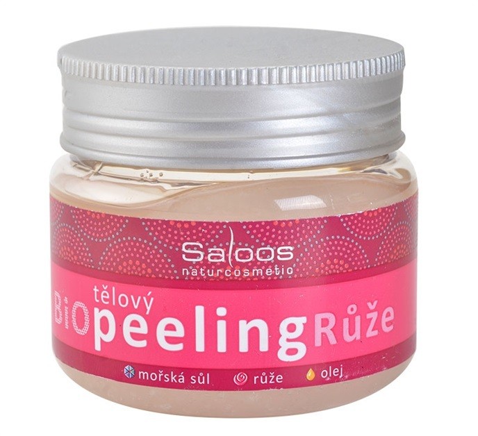 Saloos Bio Peeling rózsa test peeling   140 ml