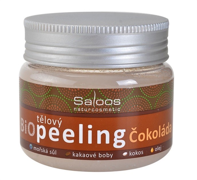 Saloos Bio Peeling csokoládé test peeling   140 ml