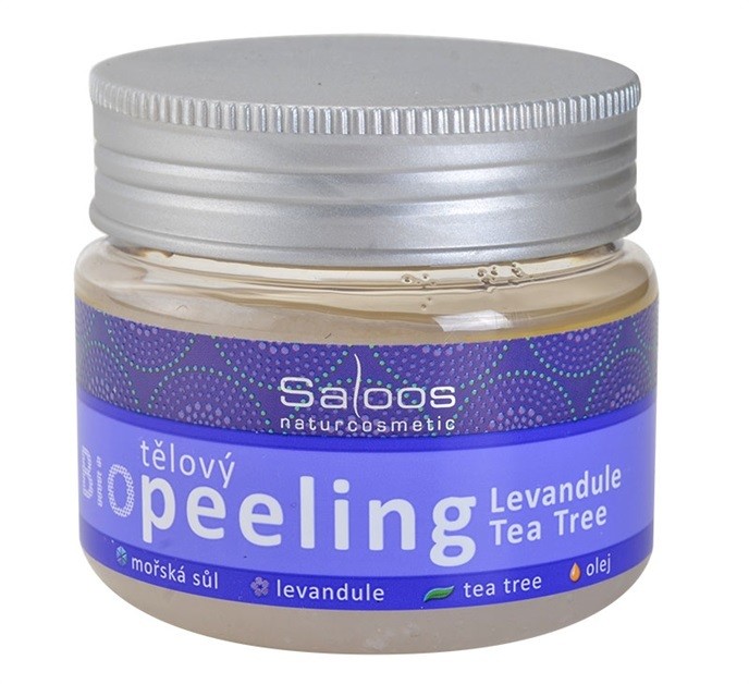 Saloos Bio Peeling levendula és teafa test peeling   140 ml