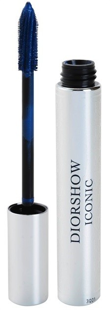 Dior Diorshow Iconic hosszabbító és göndörítő szempillaspirál árnyalat 268 Navy Blue  10 ml