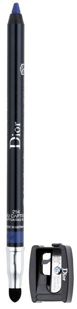 Dior Eyeliner Waterproof szemceruza hegyezővel árnyalat 254 Captivating Blue  1,2 g