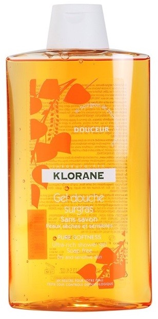 Klorane Hygiene et Soins du Corps Douceur tusfürdő gél  400 ml