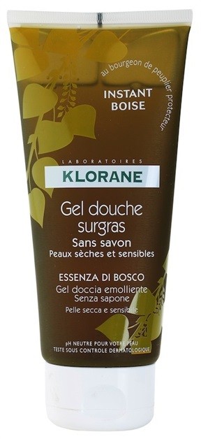 Klorane Hygiene et Soins du Corps Instant Boise tusfürdő gél  200 ml