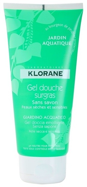 Klorane Hygiene et Soins du Corps Jardin Aquatique tusfürdő gél  200 ml