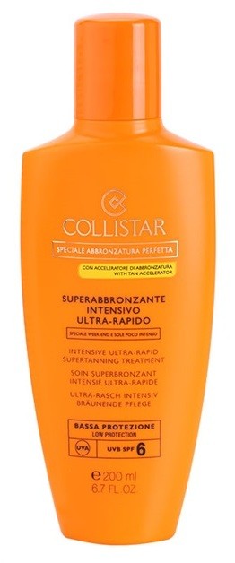 Collistar Sun Protection napozókrém SPF 6  200 ml