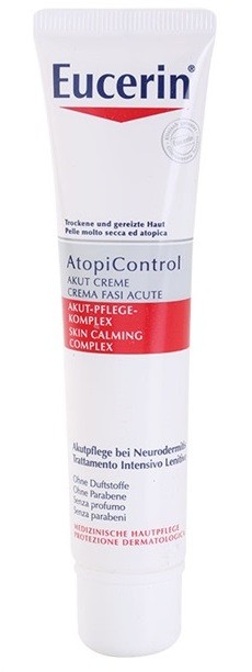Eucerin AtopiControl Acute krém  száraz és viszkető bőrre  40 ml