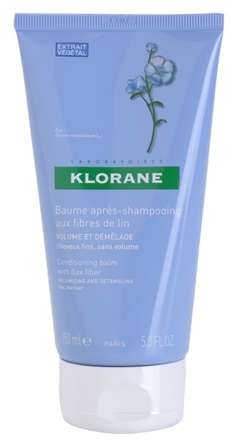 Klorane Flax Fiber kondicionáló finom és lesimuló hajra  150 ml