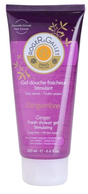 Roger & Gallet Gingembre felfrissítő tusfürdő gél  200 ml