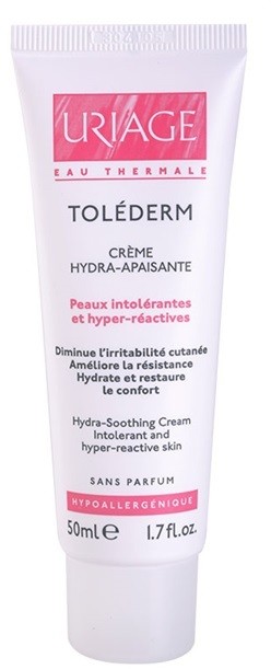 Uriage Toléderm hidratáló és nyugtató krém intoleráns bőr  50 ml