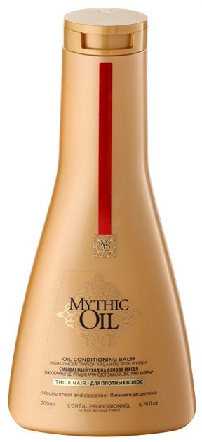 L’Oréal Professionnel Mythic Oil olajos kondicionáló dús és rakoncátlan hajra  200 ml