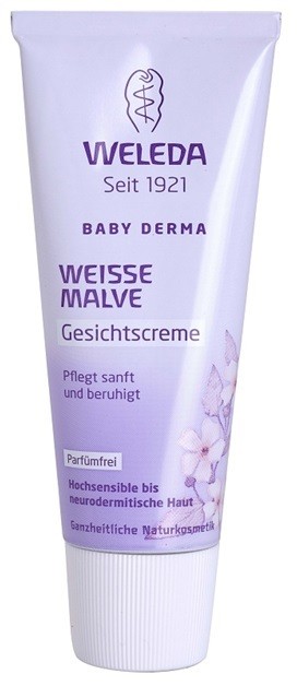 Weleda Baby Derma nyugtató arckrém gyermekeknek  50 ml