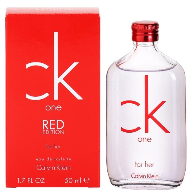 Calvin Klein CK One Red Edition eau de toilette nőknek 50 ml