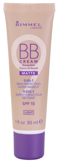 Rimmel Matte BB krém 9 az 1-ben árnyalat Light SPF 15  30 ml