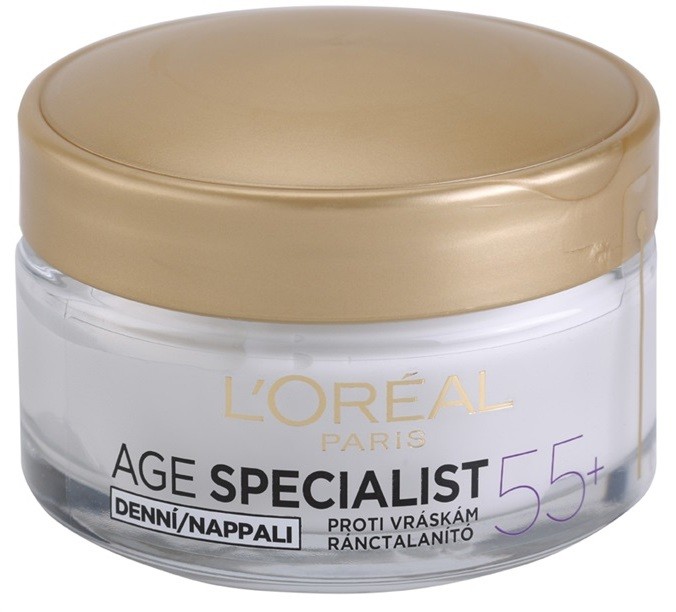 L’Oréal Paris Age Specialist 55+ nappali krém a ráncok ellen  50 ml