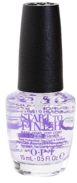OPI Start To Finish alaplakk és tápláló körömlakk 3 az 1-ben  15 ml
