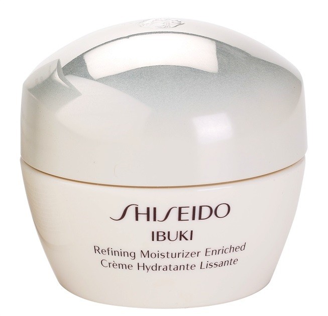 Shiseido Ibuki nyugtató és hidratáló krém a bőr kisimításáért és a pórusok minimalizásáért  50 ml